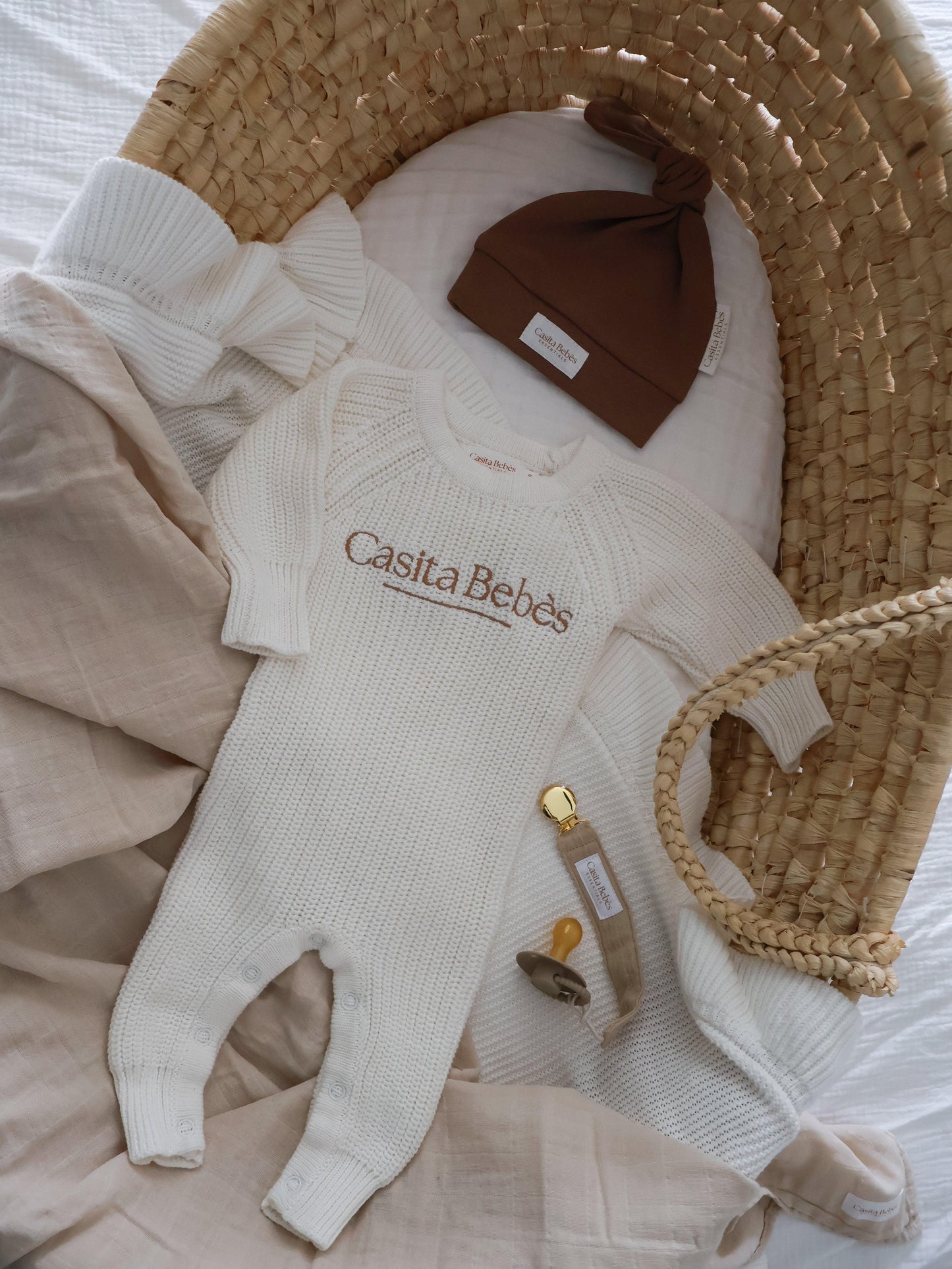 Essentīals Knitted Romper.