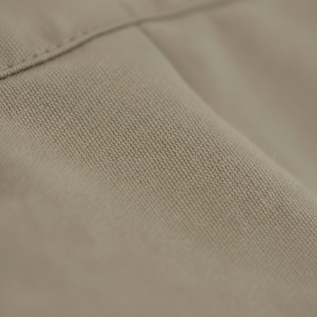 Close-up of beige fabric texture