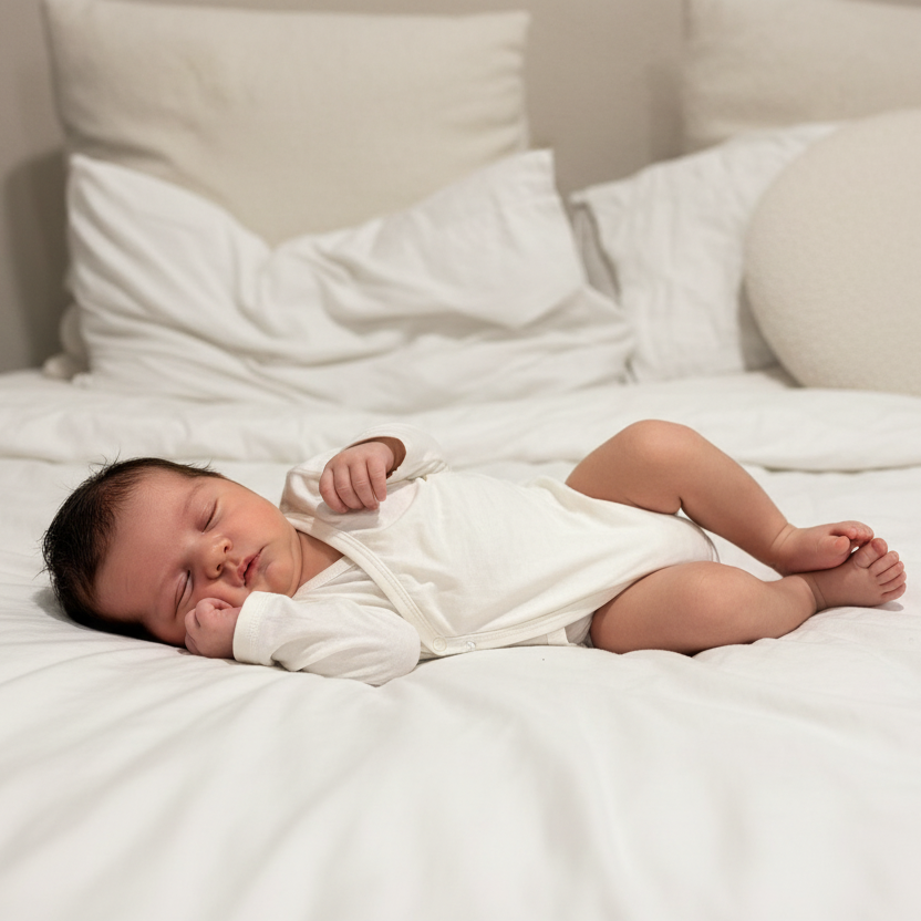 Essentīals Bamboo Wrap Bodysuit