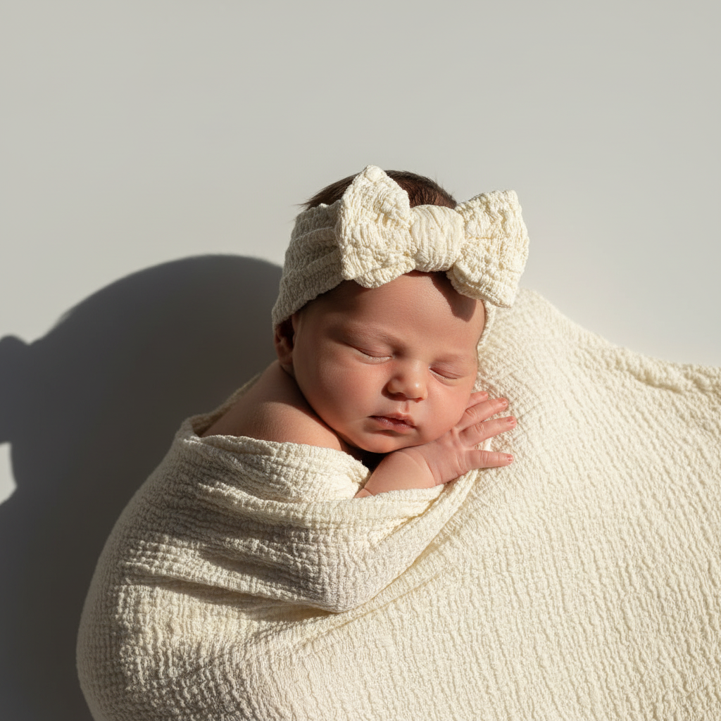 Essentīals Textured Bow