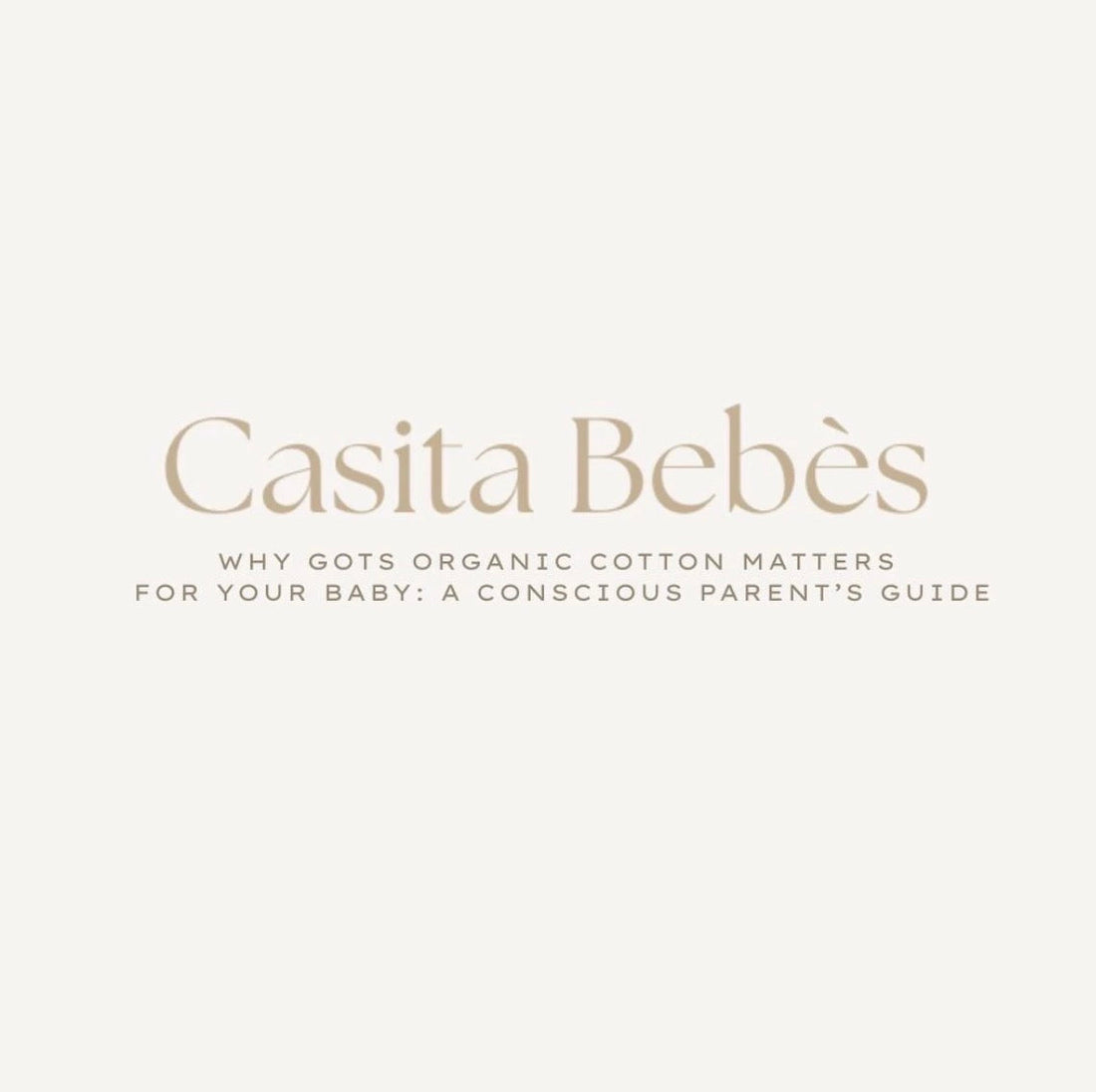 Gots Certified Organic Baby clothing