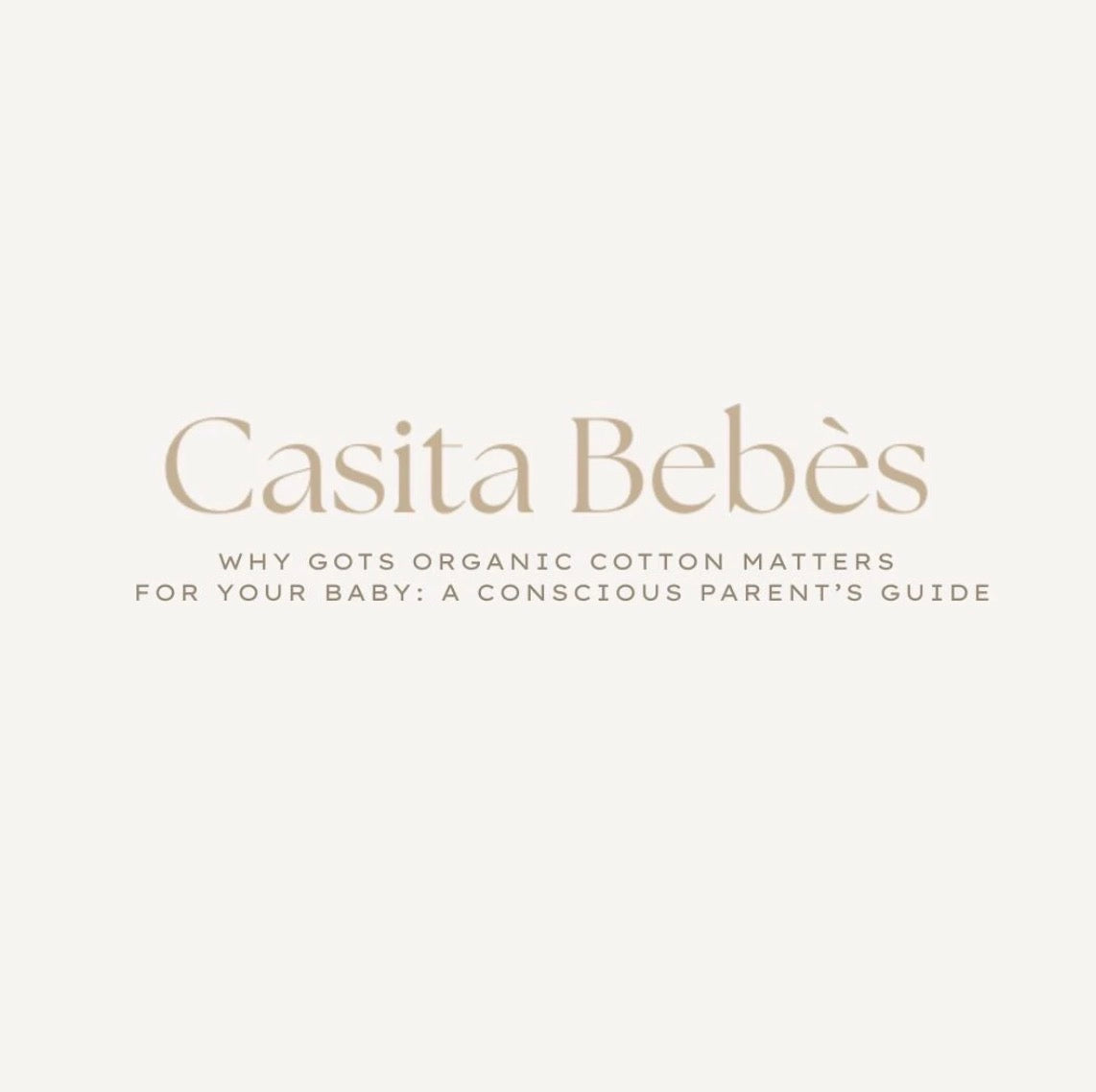 Gots Certified Organic Baby clothing