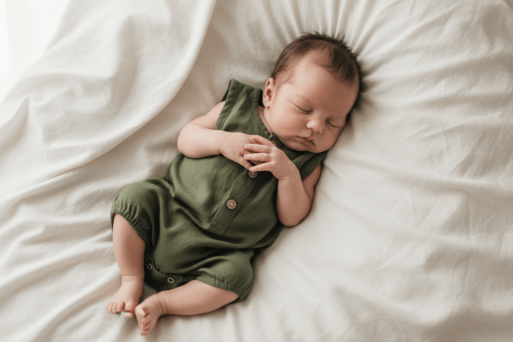 Baby_Papito_Linen_Romper - Casita Bebès