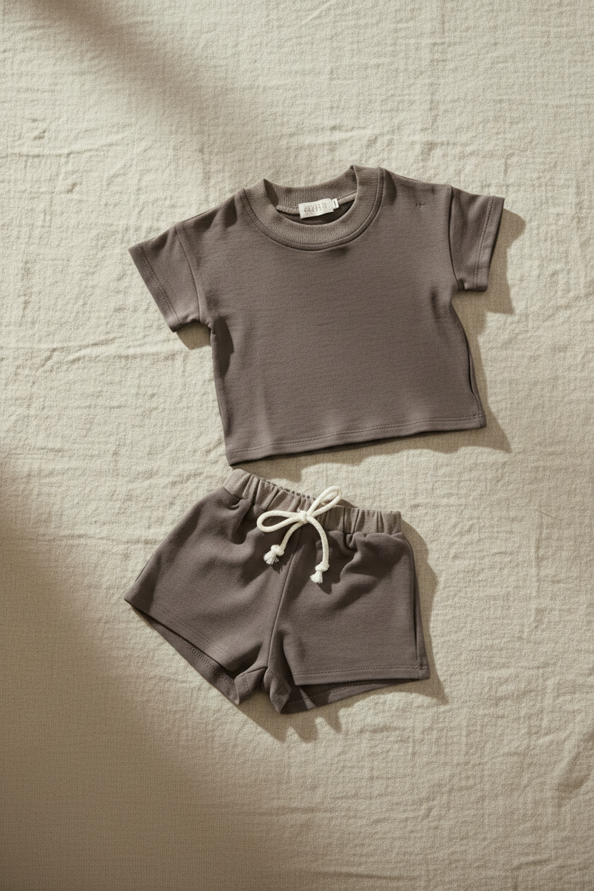 Papitō Francisco Dusty Grey Shorts