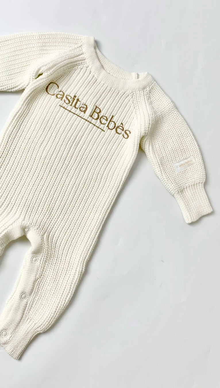 Essentīals Knitted Romper