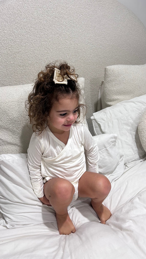 Essentīals Bamboo Wrap Bodysuit