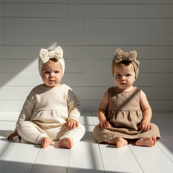 Essentīals Textured Bow