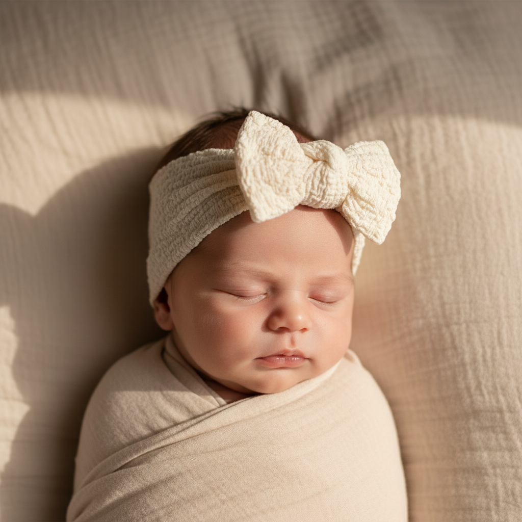 Essentīals Textured Bow