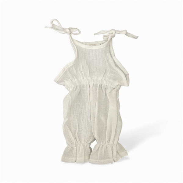Mamīta Malani Jumpsuit Blanco